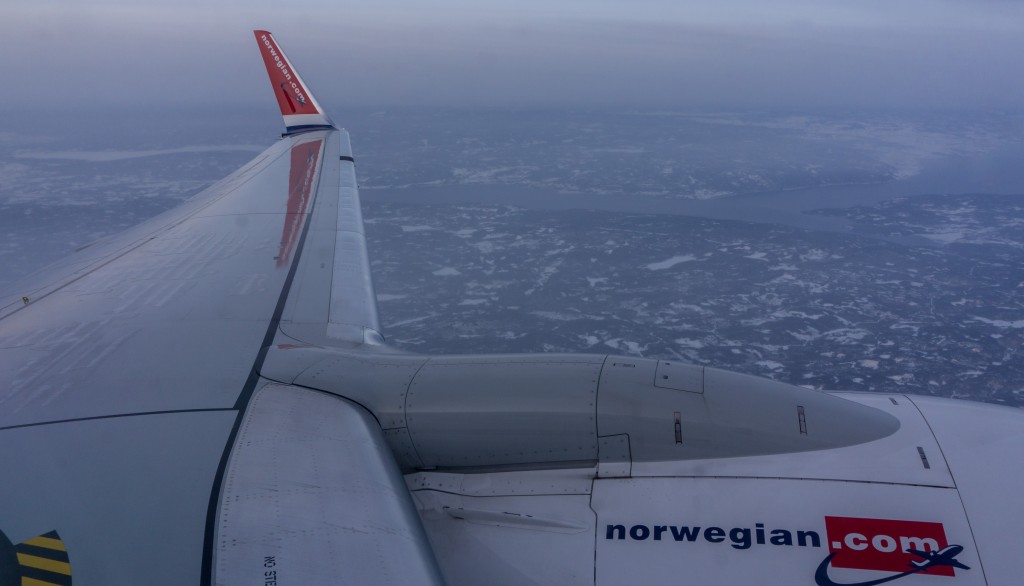 over norway