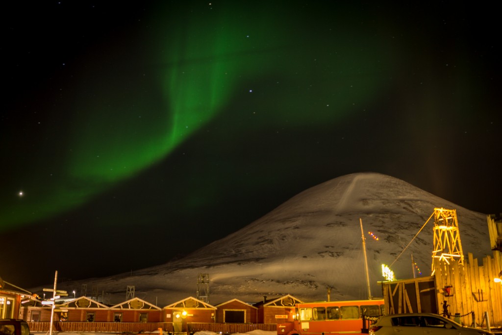 Svalbard Northern light