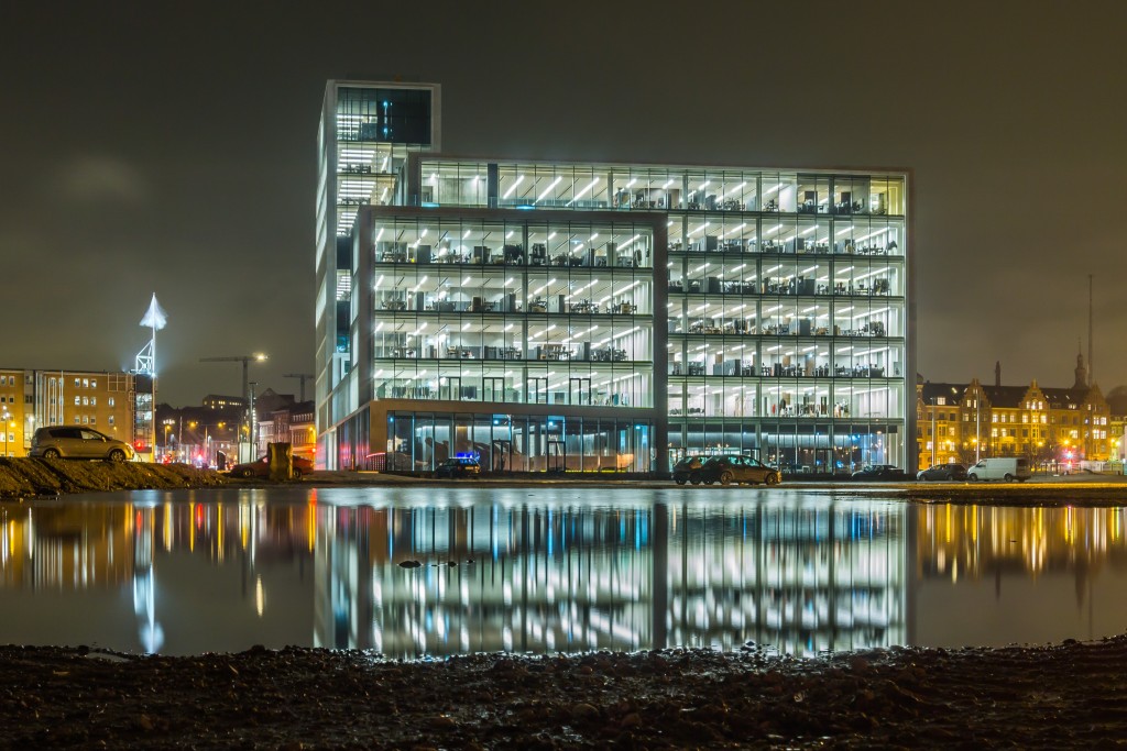 Office Building at the docks.